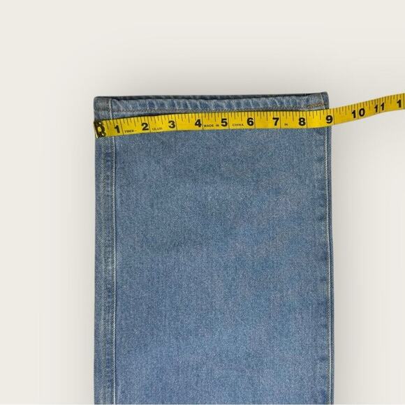 Goldsign | High-Rise Wide-Leg Jeans | Blue Wash | Size 26 - Picture 16 of 16